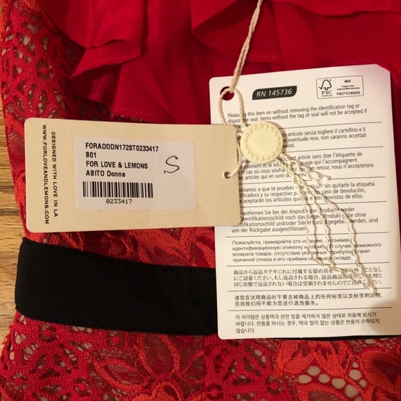 RARE For Love and Lemons “Chianti” Dress - Picture 2 of 4